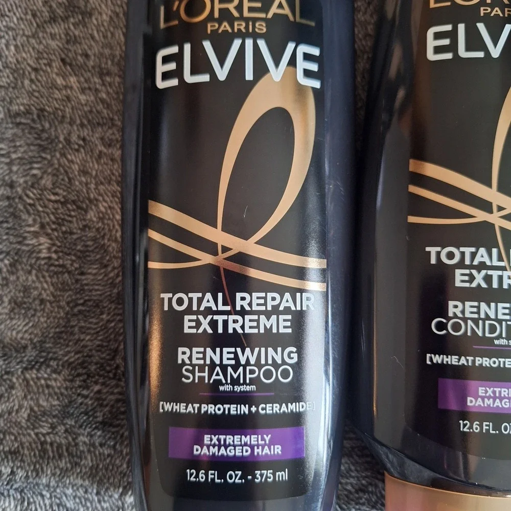 2 Pk‎ L'oreal Elvive Total Repair Extremely Damage Hair Shampoo & Conditioner